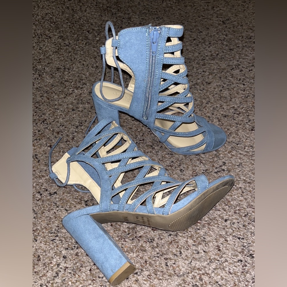 🚫SOLD🚫 Charlotte Russe Blue Heels